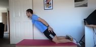 The Nordic hamstring curl is a relatively challenging exercise that demands increased levels of strength and balance compared to other hamstring curl variations. (Image via menshealth)